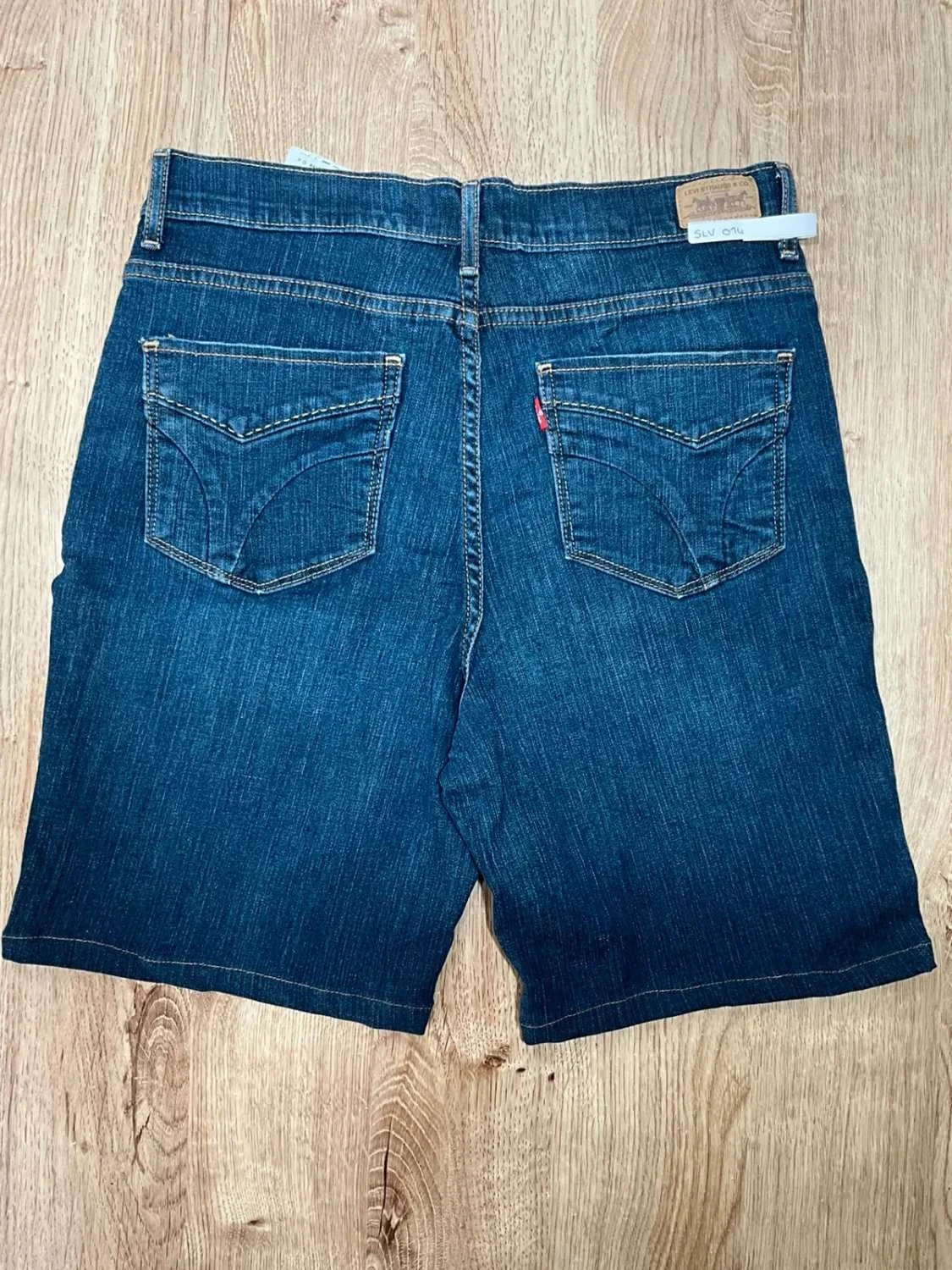 Short Levi's 512 Perfectly Slimming 12 Femme Bleu foncé Slv014 – photo 3